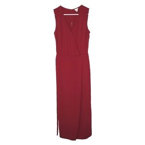 26) A • NEW DAY Garnet Sleeveless Wide Leg Jumpsuit Sz. S